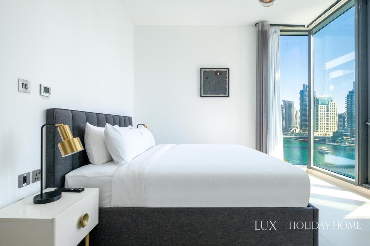دبي Lux - Contemporary Suite With Full Marina View المظهر الخارجي الصورة